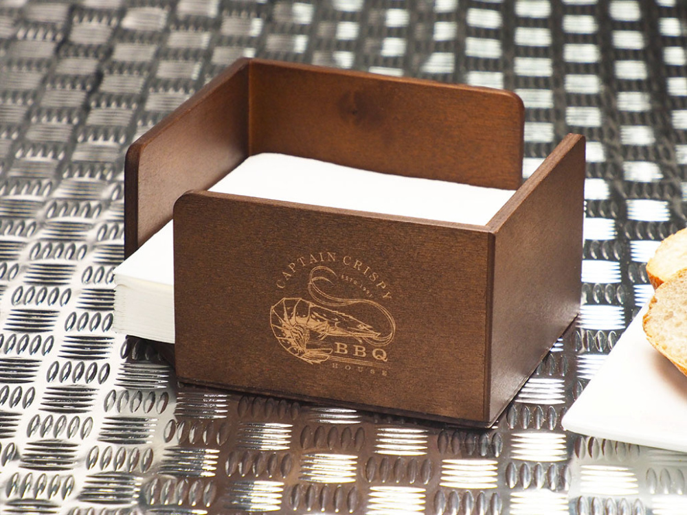 Logo trade promotional gifts picture of: Napkin box 1957121