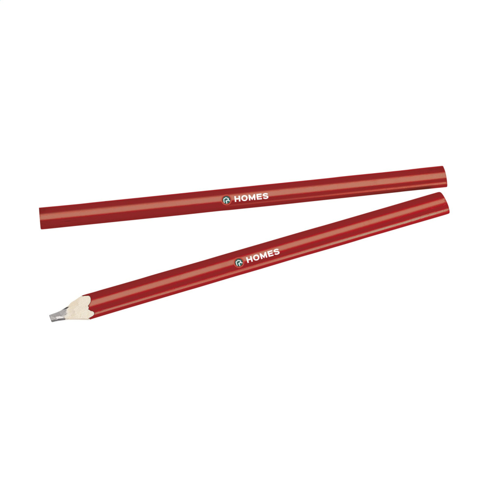 Logotrade promotional item picture of: Carpenter wooden pencil