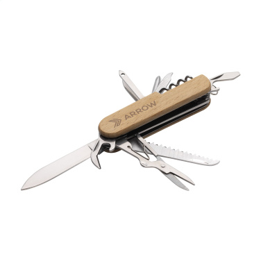 Logotrade advertising product image of: Beechwood Pocket knife