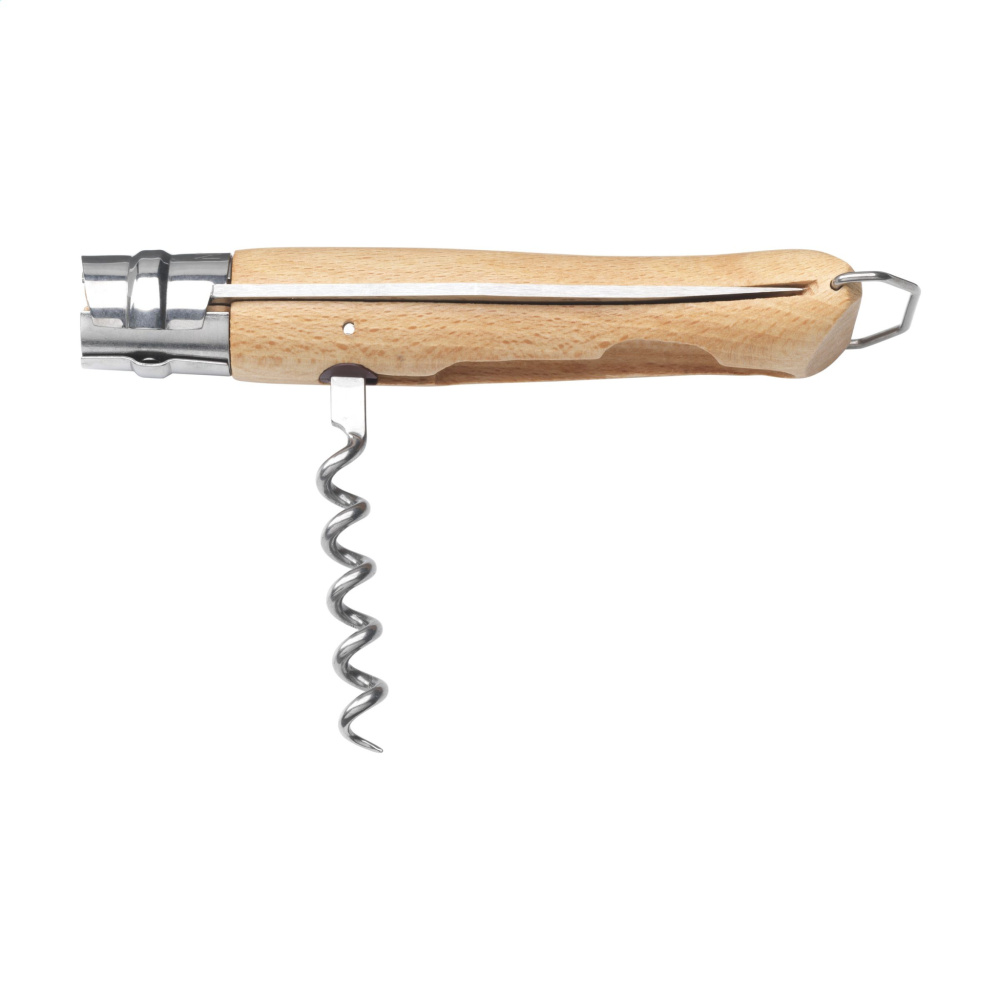 Logo trade promotional items image of: Opinel  No 10 Corkscrew Bottle Opener
