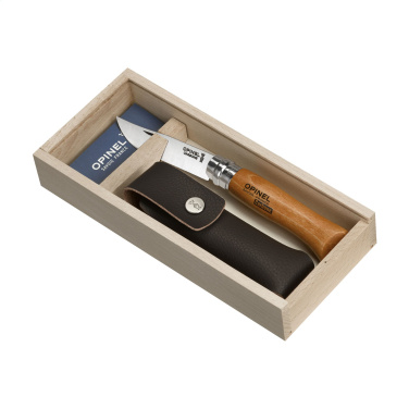 Logo trade promotional merchandise image of: Opinel No 08 Carbon pocket knife