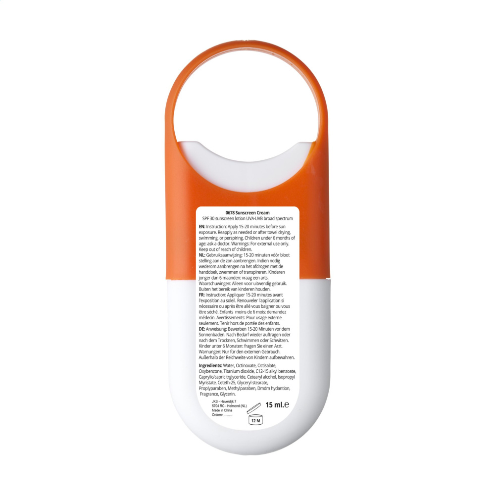 Logotrade promotional giveaways photo of: Sunscreen Spray HookUp factor 30