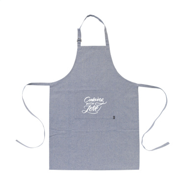 Logo trade advertising products picture of: Cocina GRS Recycled Cotton (160 g/m²) apron