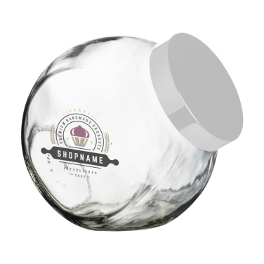Logo trade promotional items image of: CandyStore 2 L candy jar