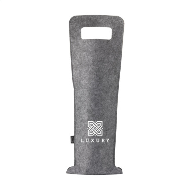 Logo trade corporate gifts picture of: Wine Bag-to-Give GRS RPET