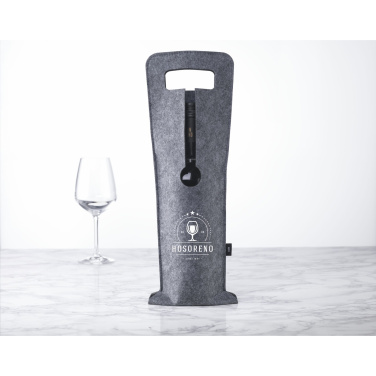 Logo trade advertising products picture of: Wine Bag-to-Give GRS RPET