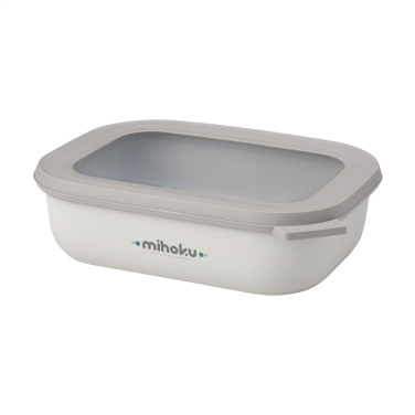 Logo trade advertising product photo of: Mepal Cirqula multi use rectangular bowl 1 L lunchbox