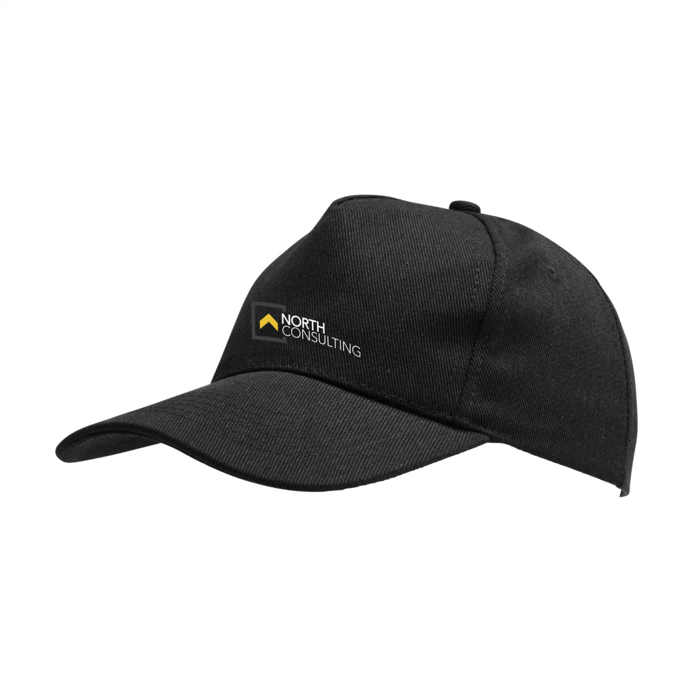 Logo trade promotional merchandise picture of: Hamar Cap Recycled Cotton cap