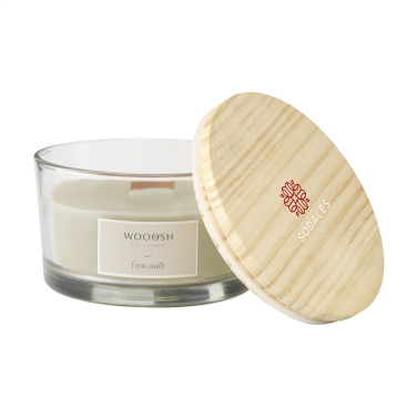 Logo trade promotional gifts image of: Wooosh Flame Scented Candle Fine Oudh