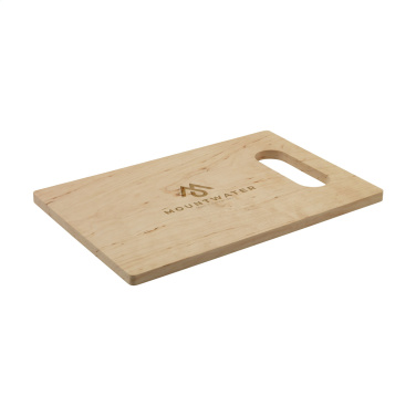 Logo trade promotional items picture of: Alder Wood Chopping Board Open Grip