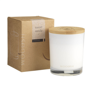 Logo trade promotional merchandise picture of: Wooosh Scented Candle Sweet Vanilla X-Mas