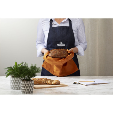 Logotrade promotional merchandise picture of: Apron GRS Recycled Denim (220 g/m²)