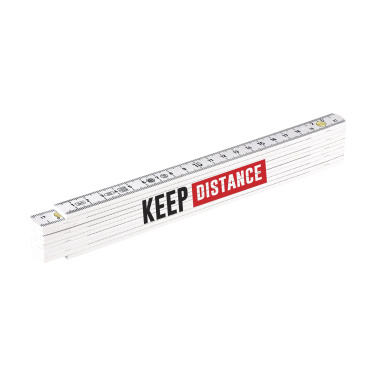 Logo trade promotional merchandise image of: Metric folding ruler