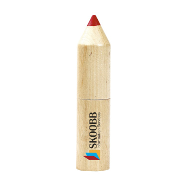 Logo trade promotional merchandise picture of: ColourWoody coloured pencils