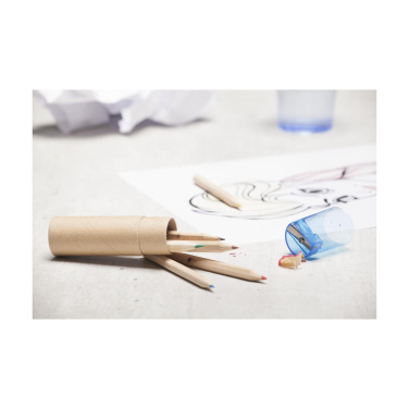 Logo trade promotional gift photo of: ColourTube pencils