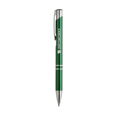 Logo trade promotional merchandise photo of: Ebony Shiny pen