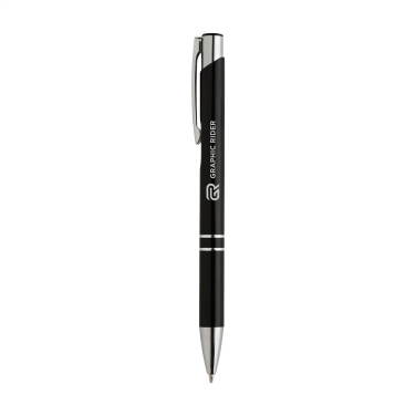 Logo trade promotional items picture of: Ebony Shiny pen