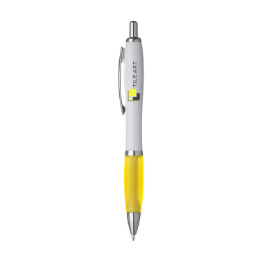 Logo trade promotional giveaways picture of: Athos White pen