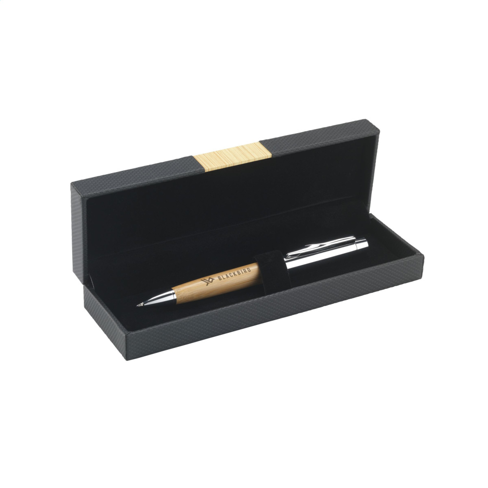 Logotrade promotional gift image of: Bamboo Pen Set pens