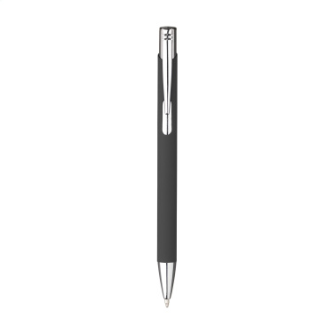 Logo trade business gifts image of: Ebony Soft Touch pen