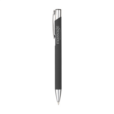 Logotrade promotional giveaways photo of: Ebony Soft Touch pen
