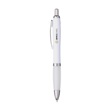 Logo trade promotional products picture of: Athos Trans GRS Recycled ABS pen