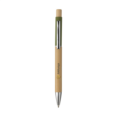 Logo trade promotional products image of: Saya Bamboo Pen
