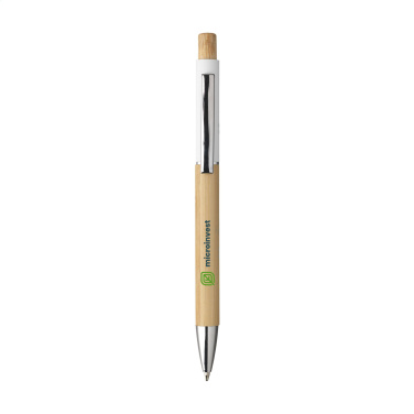 Logo trade promotional item photo of: Saya Bamboo Pen