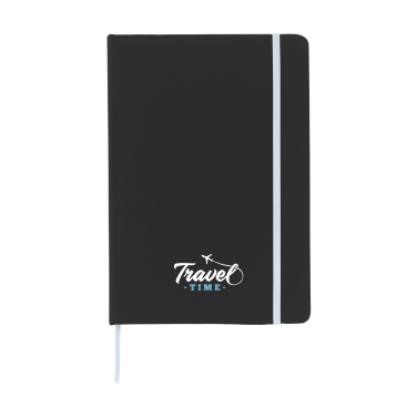 Logo trade promotional merchandise image of: BlackNote A5 Paper notebook