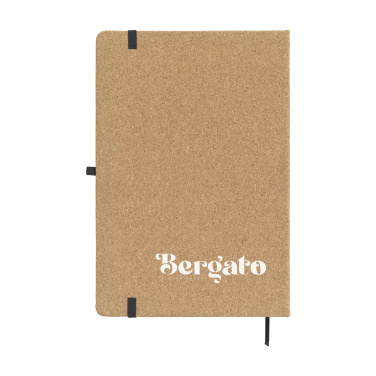 Logo trade promotional merchandise picture of: CorkNote A5 Paper notebook