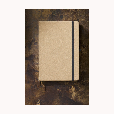 Logo trade promotional items image of: CorkNote A5 Paper notebook