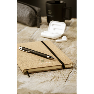 Logo trade promotional giveaway photo of: CorkNote A5 Paper notebook