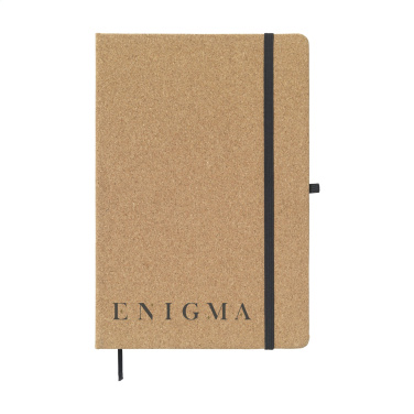 Logo trade corporate gifts picture of: CorkNote A5 Paper notebook