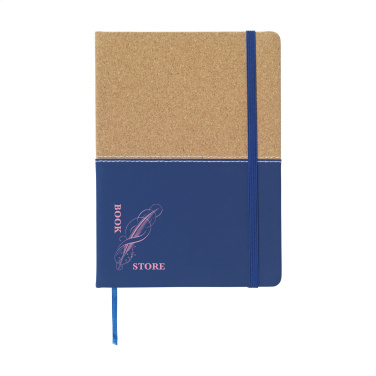 Logo trade promotional items image of: Journal Cork Paper Notebook