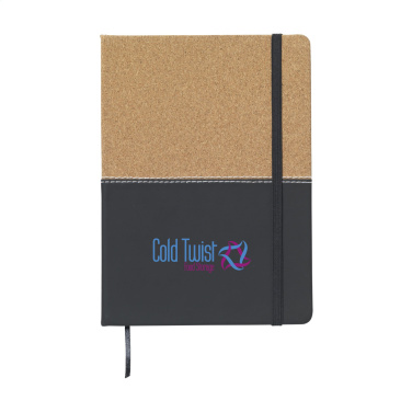 Logo trade corporate gifts picture of: Journal Cork Paper Notebook