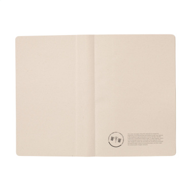 Logo trade promotional products picture of: Sugarcane Paper Notebook A5