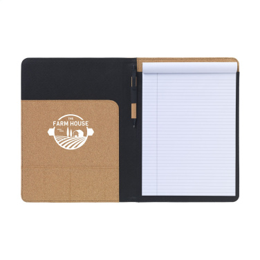 Logo trade business gift photo of: Eco Conference Cork A4 document folder