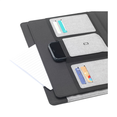 Logo trade promotional products picture of: Quest Portfolio RCS RPET A4  document folder