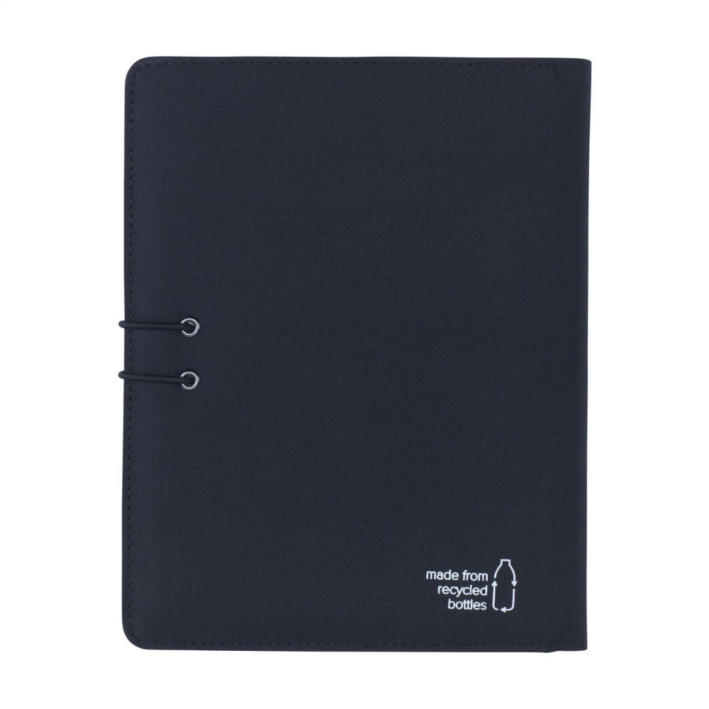 Logo trade corporate gifts picture of: Quest Portfolio RPET A5 document folder