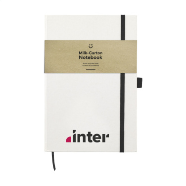Logo trade promotional gift photo of: Milk-Carton Paper Notebook A5
