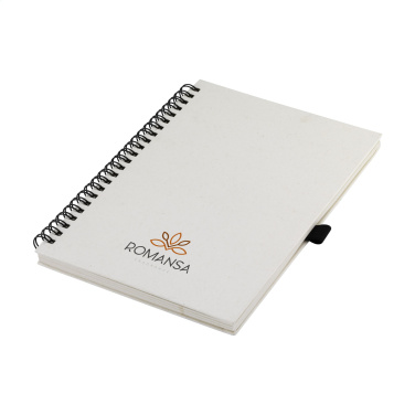 Logo trade promotional merchandise photo of: Milk-Carton Wire-O Paper Notebook A5