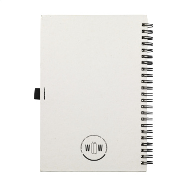 Logo trade promotional gifts picture of: Milk-Carton Wire-O Paper Notebook A5