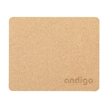 Logo trade promotional item photo of: Lisbao Cork Mousepad