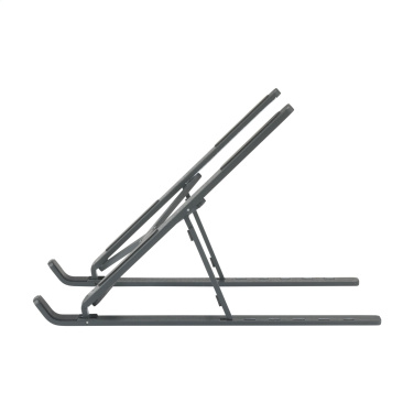 Logo trade promotional gifts picture of: Standby GRS Recycled Alu Laptop Stand