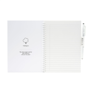 Logotrade business gift image of: MOYU Erasable Stone Paper Notebook SoftCover 18 pages