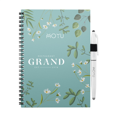 Logotrade promotional products photo of: MOYU Erasable Stone Paper Notebook Custom SoftCover
