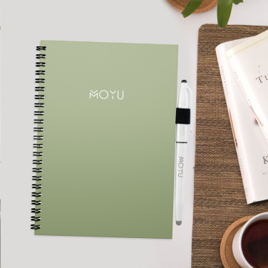 Logotrade promotional merchandise picture of: MOYU Erasable Stone Paper Notebook Custom SoftCover