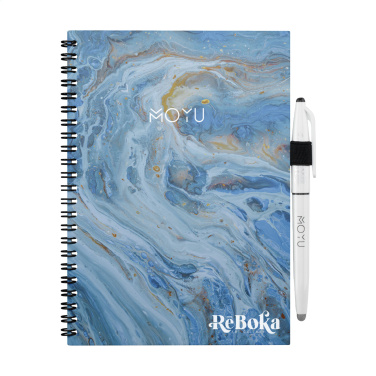 Logotrade promotional item picture of: MOYU Erasable Stone Paper Notebook Custom SoftCover
