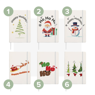 Logotrade corporate gift picture of: Pocket Notebook A5 X-Mas