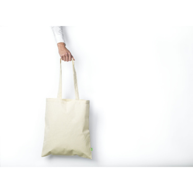 Logo trade promotional gift photo of: Organic Cotton GOTS Shopper (140 g/m²) bag
